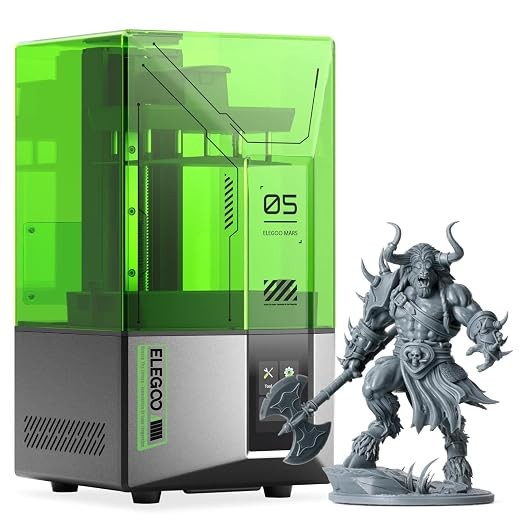 ELEGOO Mars 5 Resin 3D Printer with 4K Mono LCD Изображение 1