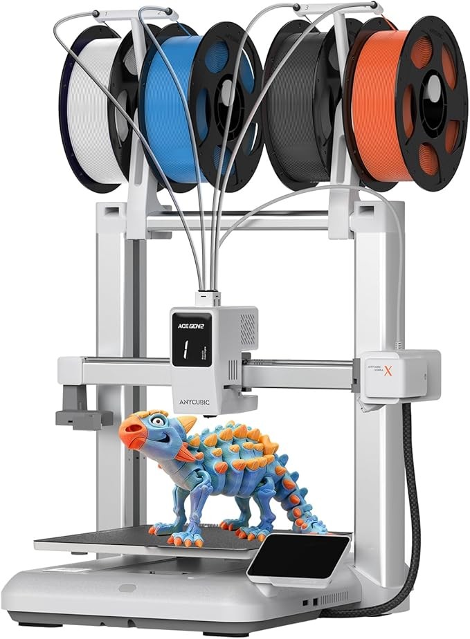 Anycubic Kobra X Multicolor 3D Printer for Kids and Beginners Изображение 1