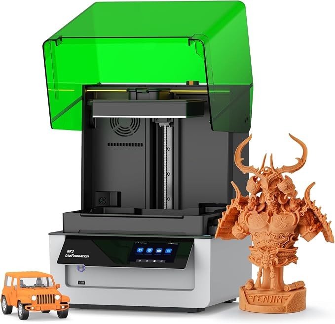 UniFormation GK3T Easy-to-Use 16K Resin 3D Printer for Stable Printing Изображение 1