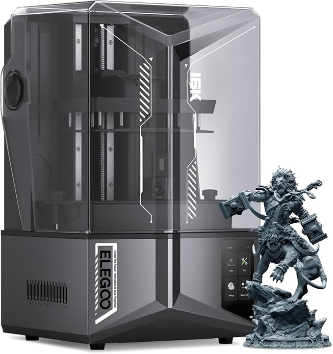ELEGOO Saturn 4 Ultra 16K Resin 3D Printer MSLA Изображение 1